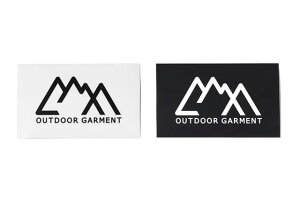 CMF OUTDOOR GARMENT �R���t�B �A�E�g�h�A �K�[�����g�@CMF STICKER�@�X�e�b�J�[�@2���Z�b�g�iBLACK/WHITE)�@COMFY 2026SS