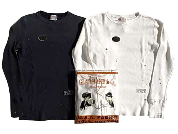 楽天市場】GLAD HAND グラッドハンド ロングスリーブワッフルTシャツ 