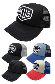 Deus ex Machina　デウスエクスマキナ　BAYLANDS TRUCKER ベイランド　トラッカー　メッシュキャップ　5色(BLACK-WHITE/BLACK-GRAY/BLACK/BLE-NAVY/BLUE-RED)