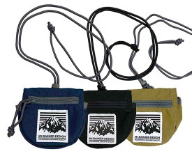 【SALE】 MT.RAINIER DESIGN　マウントレイニアデザイン MRD ORIGINAL NECK WALLET　ネック ウォレット　ポーチ 3色（BLACK/CAMEL/D.NAVY）