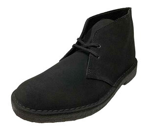 【SALE】 Clarks クラークス Desert Boot デザートブーツ Black Suede ブラック スエード ブーツ MEN'S メンズ
