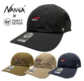 NANGA ナンガ　NANGA×47 HINOC CAP ヒノック キャップ　4色（CHARCOAL/COYOTE/NAVY/BEIGE）　2024年モデル　帽子