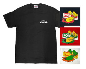 PORKCHOP ポークチョップ　CRUSHER TEE クラッシャー Tシャツ　4色（BLACK/WHITE/NAVY/RED）