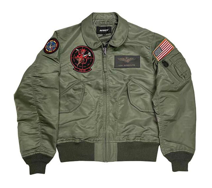 楽天市場】【SALE 20%OFF】 AVIREX アヴィレックス CWU-36P VX-31 TOP 
