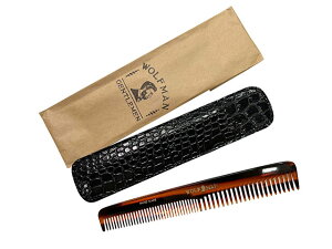 WOLFMAN ×�@GLAD HAND �E���t�}��×�O���b�h�n���h�@HAND MADE COMB�@LONG�@�n���h���C�h�@�R�[���@�����O�@���@�N�V
