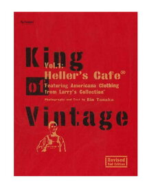 King Of Vintage Vol.1 : Heller’s Cafe　Revised Edition　ヘラーズカフェ　赤　A4W判　ハードカバー　160ページ　日本語訳付き