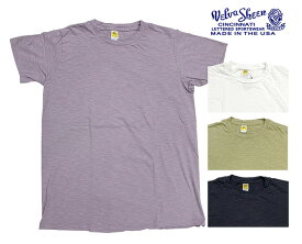 【SALE 40%OFF】 Velva Sheen ベルバシーン　ROLL TEE SHIRTS ロール Tシャツ　半袖　4色（PURPLE/GREEN/BLACK/WHITE）　コットン100％　MADE IN USA