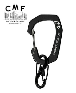 CMF OUTDOOR GARMENT �R���t�B �A�E�g�h�A �K�[�����g�@CMF CARABINER �J���r�i�@BLACK �u���b�N�@COMFY�@CMF2401-AC24/CMF2501-AC09