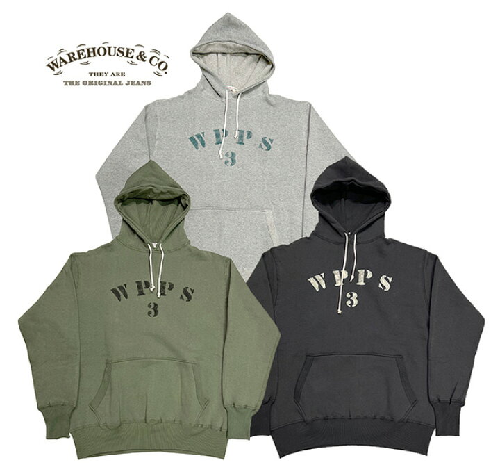 楽天市場】【SALE】WAREHOUSE ウエアハウス Lot 450 2本針フード WPPS 