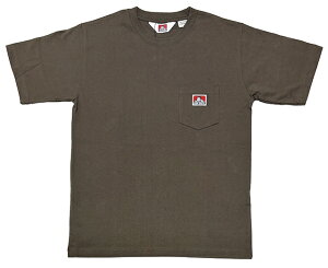 BEN DAVIS �x���f�C�r�X�@C-25580000�@BEN's Pocket Tee �x���Y �|�P�b�g T�V���c�@5�F(CHARCOAL/WHITE/BLACK/D.GREEN/D.BROWN)�@�����@�|�PT�@Men's �����Y