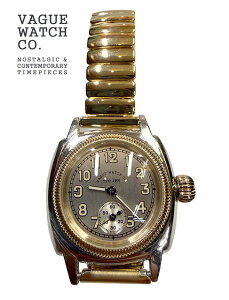 VAGUE WATCH ���@�[�O�E�H�b�`�@Lady's(28mm)�@Coussin Early Extension�@�S�[���h�@�N�b�V���� �A�[���[ �G�N�X�e���V�����@�X�e�����X�@�r���v�@���f�B�[�X�T�C�Y