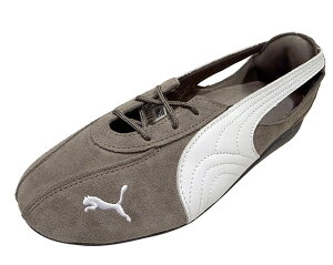 PUMA �v�[�}�@Speedcat Ballet Nova Wns �X�s�[�h�L���b�g �o���G�m���@�@matte bronze-puma black�@�O���[�@LADY'S ���f�B�[�X�@�X�j�[�J�[