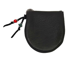 Sunku �T���N�@DEER COIN PURSE�@�f�B�A�R�C���p�[�X Deerskin �f�B�A�X�L���@BLACK �u���b�N�@�E�H���b�g�@���z�@���K����@���U�[