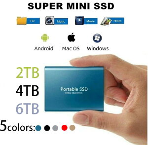 |[^uSSD 2TB 4TB 6TB n[hfBXN USB3.1 Ot ϏՌ ݊ gZh Ot |[^un[hfBXN