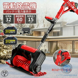 電動除雪機 充電式 コードレス除雪スコップ 家庭用 小型 軽量 強力パワー 21Vバッテリー搭載 除雪幅30cm 除雪高15cm 最大投雪距離8m 静音設計 除雪用 雪かき機 3.0Ahバッテリー付き