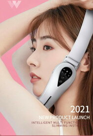 微電流 赤光 青光エステ肌ケアたるみ対策小顔美顔器 小顔ベルト 自動 顔痩せリフトアップ 美容器 電動