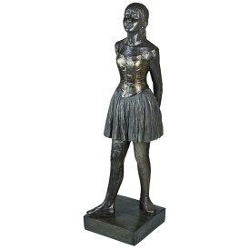 エドガー・ドガ作 15歳の、リトル・ダンサー 小さな踊り子 彫像 大きな彫像 庭園 園芸 芝生 玄関ガーデン置物（輸入品