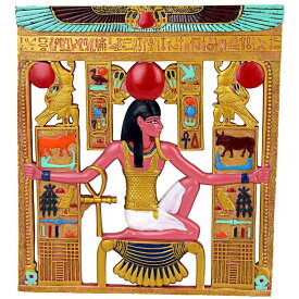 古代エジプト ツタンカーメン王のカルトゥーシュ 壁彫刻 レリーフ彫像 置物 カフェ(輸入品