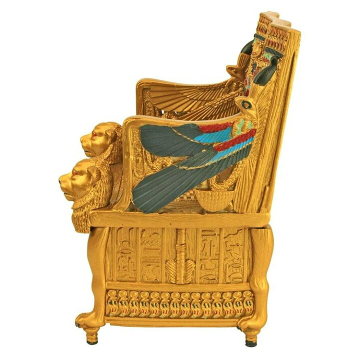 楽天市場】ツタンカーメン王の黄金の玉座レプリカ彫像 古代エジプトの 