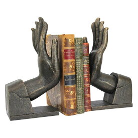 神聖なる祈りの手 鋳鉄製ブックエンド彫像 一対装飾彫刻 アート工芸 書斎 図書館 記念品 ギフト贈り物 輸入品