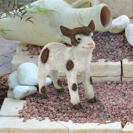 農場の新しいキッズ 赤ちゃんヤギ ロミオ動物彫像 ガーデンアート 庭園工芸 園芸 新築祝い贈り物 プレゼント輸入品