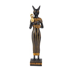 古代エジプトの猫の女神バステト立像彫像ファラオピラミッドアート彫刻オーナメント装飾書斎カフェ贈り物プレゼント輸入品