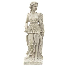 四季の女神 夏の女神彫像 アート工芸庭園装飾彫刻ガーデン置物エントランスピロティ芝生贈り物輸入品