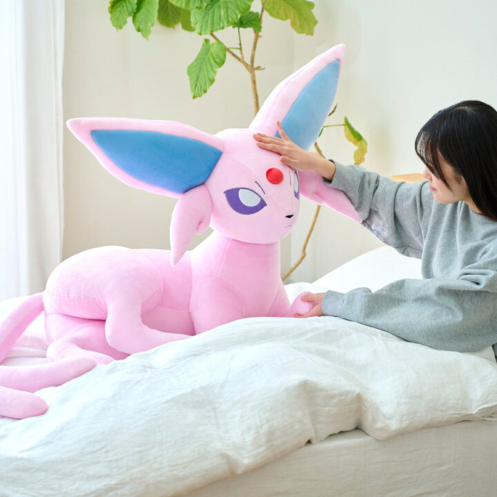 楽天市場】ポケモンセンターオリジナル ぬいぐるみ 等身大エーフィ 