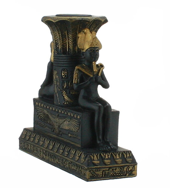 楽天市場】古代エジプト彫刻 イシスとオシリスが描かれたキャンドルホルダー彫像/ ピラミッド ファラオ スフィンクス 記念プレゼント 贈り物(輸入品 : 浪漫堂ショップ 楽天市場】古代エジプト彫刻 イシスとオシリスが描かれたキャンドルホルダー彫像/ ピラミッド ファラオ スフィンクス 記念プレゼント 贈り物(輸入品 : 浪漫堂ショップ