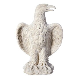 アメリカ合衆国 偉大なワシ（白頭鷲）の彫像：右側 彫刻/ 大統領 ガーデイング 洋風庭園 噴水 園芸 作庭 記念品 プレゼント贈り物（輸入品