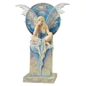 西洋彫刻 煌めきの、ファンタジー・フェアリー(妖精)彫像/花の妖精 シシリー・バーカー コレクション お祝い プレゼント贈り物（輸入品
