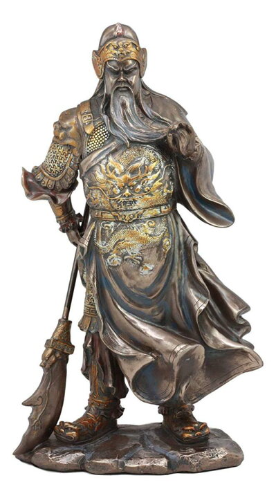 正子公也原画 三国志の英雄 劉備 玄徳　彫像 彫刻  劉備 海外購入品