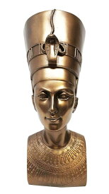 古代エジプト女王 ネフェルティティ胸像 エジプトの高貴な美しい女王像 彫刻 彫像/ ピラミッド ナイル川 カイロ 書斎 贈り物（輸入品）
