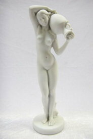高さ約27cm ドミニク アングル作「泉」風 壺を持つ女性像、ヴィットリア・コレクション、イタリア製 彫像 彫刻（輸入品）アート美術品