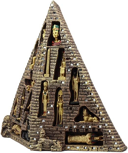 楽天市場】エジプトの記念碑 ピラミッド・ディスプレイ彫像 16の