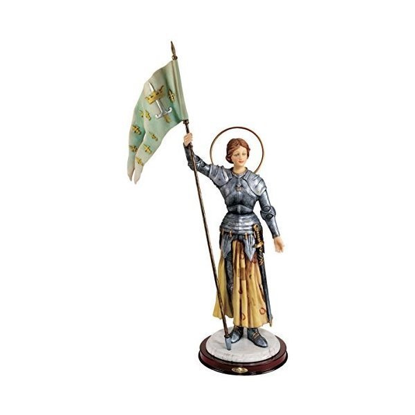 楽天市場】聖ジャンヌ・ダルク彫像 彫刻 オルレアンの聖女/ 百年戦争