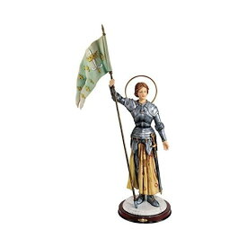 聖ジャンヌ・ダルク彫像 彫刻 オルレアンの聖女/ 百年戦争 重装騎兵 中世ヨーロッパ 宗教戦争 i異端審問 記念品プレゼント贈り物（輸入品）