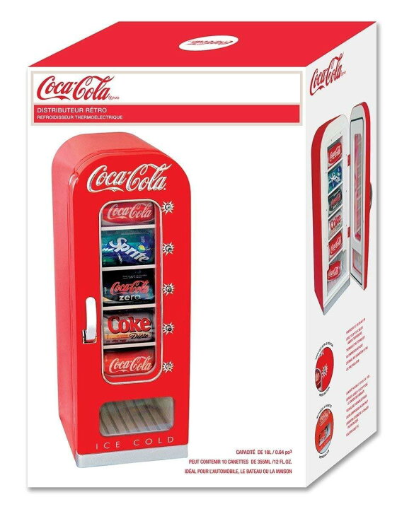 Coca cola 自販機 型 冷蔵庫 Coca-Cola コカ・コーラ 自動販売機式 