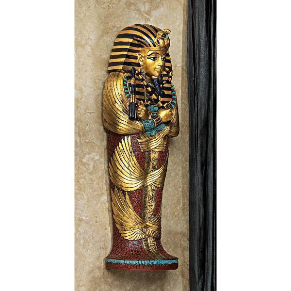 ツタンカーメン黄金棺壁彫刻 古代エジプト王 彫像 販売 エスニックカフェ パブ ピラミッド 輸入品 インテリア 王宮 神殿 プレゼント贈り物 売れ筋ランキング