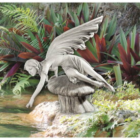 デイドリーム 妖精フェアリー ガーデン彫刻 彫像/ ガーデニング 庭園 芝生 噴水 園芸 作庭 新築祝い エントランス プレゼント贈り物(輸入品