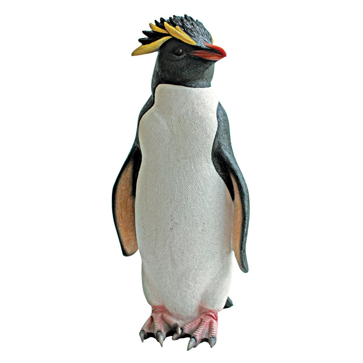 楽天市場西洋動物彫刻 ロックホッパー イワトビ ペンギンの像 多色