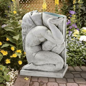 西洋彫刻 噴水井戸泉のローマの水の女神「ユトゥルナ」彫像置物/ ガーデニング 庭園 プール 泉 住宅展示場 記念品プレゼント贈り物（輸入品