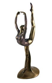 高さ 約29cm バレリーナ フィギュア グランド バックビート 彫像 彫刻/　プリマ バレエダンサー　踊り子 パリ オペラ座（輸入品）