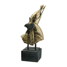 古代エジプトの神々：ホルス神 彫像 彫刻/ エジプト神話 天空の神 ファラオ ピラミッド ナイル川 神殿 王宮 記念品プレゼント贈り物(輸入品