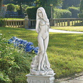 デザイン・トスカノ製 ピエトラサンタのビーナス（ヴィーナス）彫刻 カルロ・ブロンティ作 彫像/ ガーデニング 洋風庭園 作庭 芝生（輸入品
