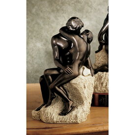 デザイン・トスカノ製 ロダン「接吻」自然主義彫刻 モダンアート芸術 西洋彫刻 彫像/The Rodin Collection: The Kiss（輸入品）