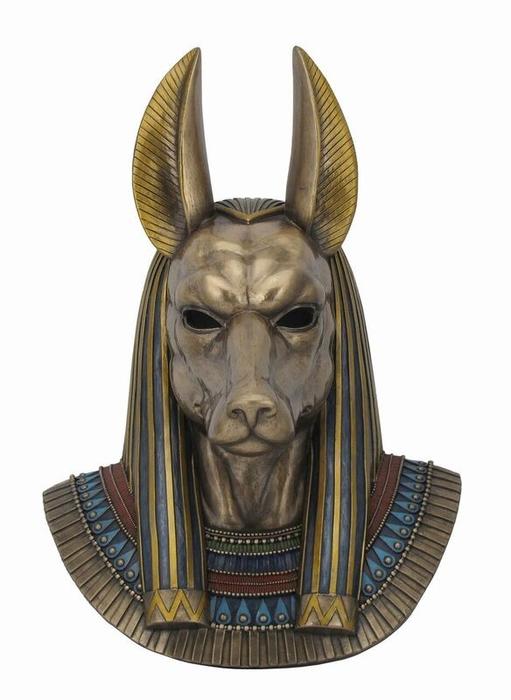 楽天市場】古代エジプト神話 アヌビス神 胸像 ブロンズ風 彫像 彫刻 高