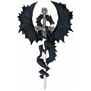 hSRNV \[hRNV t@^W[   ǑCeA QIMEX [bp/ Dragon Collection with Sword Collectible Fantasy(Ai)