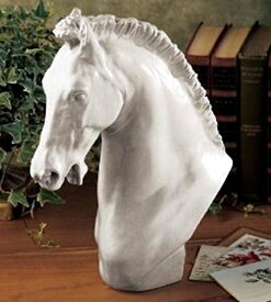 トゥーリーノ（トリノ）の 馬の頭部 彫刻（彫像）18世紀イタリア彫刻 ニーチェの馬 ガエターノ・モンティ作 アート美術品 贈り物 牧場 競馬（輸入品
