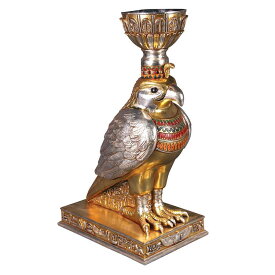 古代エジプト 翼のある鷹 ホルス神の壷彫像 彫刻/ インテリア装飾 オーナメント装飾 貴賓室 新築祝い プレゼント 贈り物（輸入品）